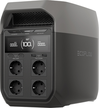 Зарядная станция EcoFlow DELTA 3 / 1800 Вт / 1024 Вт⋅ч / LiFePO4 (EFDELTA3-EU)