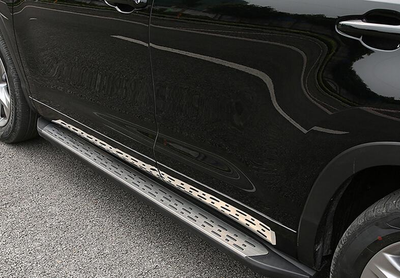 Toyota Highlander боковые пороги подножки площадки на для TOYOTA Тойота Highlander 2014- АМ0025061