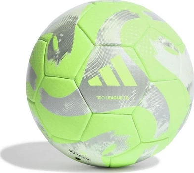 М'яч футбольний Adidas TIRO League TB HZ1296 розмір 4, зелено-сірий