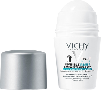 Кульковий антиперспірант Vichy Invisible Resist 72h 50 мл (3337875894265)