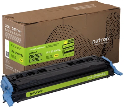 Картридж Patron Green Label HP 124A (Q6002A) Yellow (PN-124AYGL)
