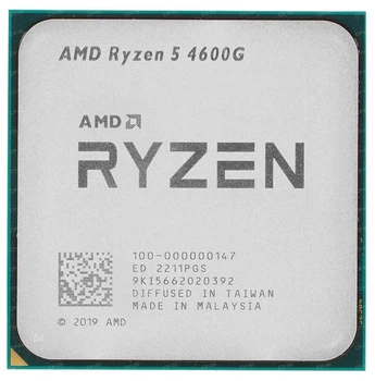 Процесор AMD Ryzen 5 4600G (100-100000147) (Socket AM4, 12T, 4.2 ГГц, Tray) Б/в