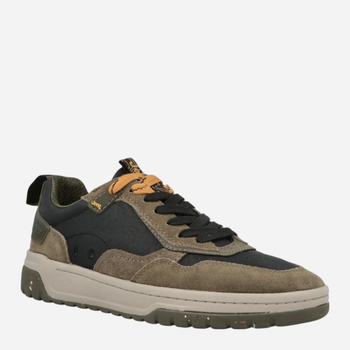 Sneakersy męskie do kostki Jeep JM42100A-020 42 (8UK) 28.3 cm Khaki (8050246386538)