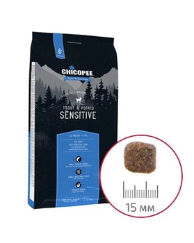 Chicopee HNL Dog Sensitive Trout & Potato Сухий корм із форелью для собак із чутливим травленням, 2 кг