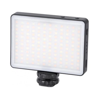 Kingma KM-128AI LED відеосвітло з акумулятором 1950mAh, 3200K/4400K/5600K