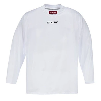 Майка CCM Jersey 5000 WHITE JR подростковая Размер L/XL 5000W-JR-LXL