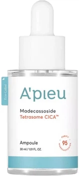 Интенсивно успокаивающая сыворотка для лица A'pieu Madecassoside Tetrasome Cica Ampoule 30 мл (8809747951673)