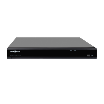 IP видеорегистратор 16-канальный 12MP NVR GreenVision GV-N-I017/16 12MP 12MP (V2)