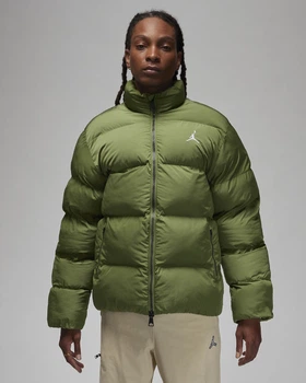 Куртка мужская Jordan Essentials Poly Puffer S Оливковый (FB7331-340)
