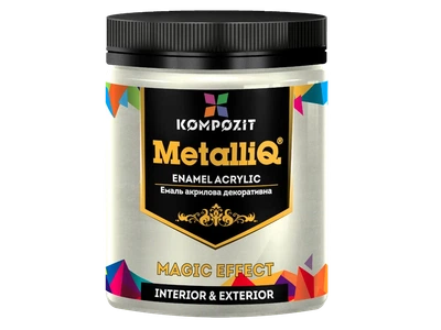 Емаль акрилова Kompozit METALLIQ перламутр 0,5кг.