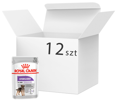 Mokra karma dla psów sterylizowanych Royal Canin - saszetki 12x85 g (9003579008737)