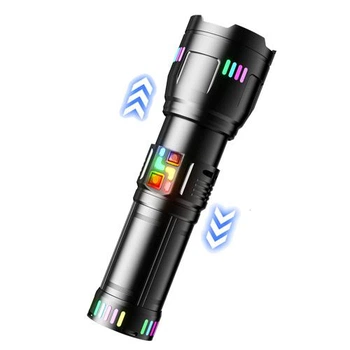 Фонарь NIGHT VISION FLUORESCENCE KEZU G01 WHITE LASER LED PM60-TG, 4х18650, Power bank, ЗУ Type-C, zoom