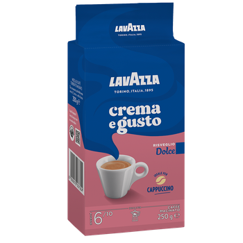 Кава мелена Lavazza Crema e Gusto Dolce 250 г
