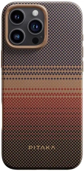 Карбоновий чохол Pitaka Military-Grade Protective Case Sunset for iPhone 16 Pro