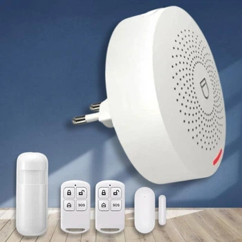 Беспроводная сигнализация для дома Wi-fi охранная система безопасности с дистанционным управлением и датчиками движения