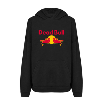 Худі з принтом ТiШОТКА Dead Bull З гумором про Red Bull XXL Чорний (1098193771)