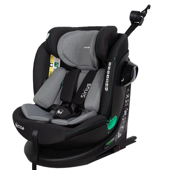 Автокресло детское поворотное CARRELLO Sirius CRL-8808 Sky Grey i-Size 40-150см ISOFIX светло-серое