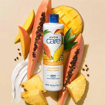 Розгладжуючий лосьйон для тіла Avon Care з екстрактами фруктів, 400 мл