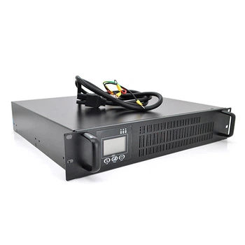 Источник бесперебойного питания Ritar ONLINE RT-1KL-LCD, RACK 1000VA (900Вт), 36В, Ток макс. 5A, под вне 1000 ВА / 900 Вт / Без АКБ (RT-1KL-LCD)
