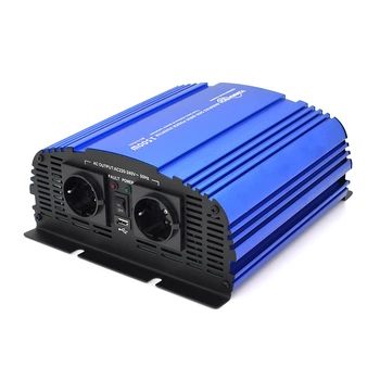 Інвертор напруги Tommatech MS-1500 24V 220V 1500W модифікована синусоїда для заряджання телефону та ноутбука (TOR-JUG_22B)