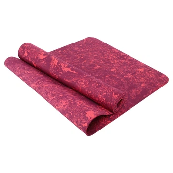Коврик для фитнеса и йоги SP-Sport 3537 размер 183x61x0,5см Deep Fuchsia-Pink