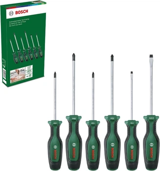Набір викруток Bosch PH/PZ/SL 6 шт (1600A02BX7)