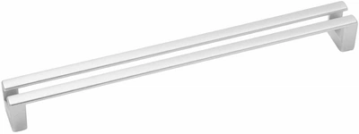 Меблева ручка Ozkardesler Metal 224 мм ESILA Хром матовий (5560-03)