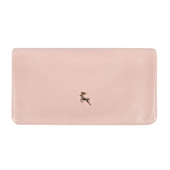 Женский кожаный кошелек Ashwood J56 Peach Whip (Розовый)