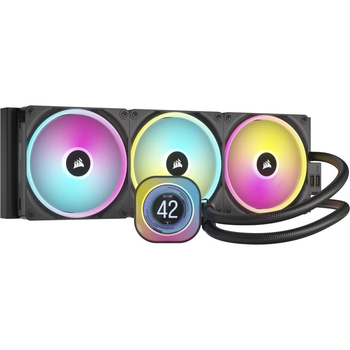 Система водяного охолодження Corsair iCUE Link H170i LCD RGB Liquid CPU Cooler Black (CW-9061009-WW) TT