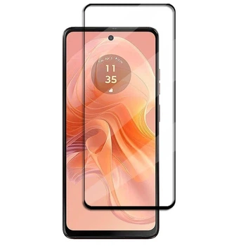 Захисне скло LUX для Motorola G04 (XT2421-2) повне проклеювання чорний