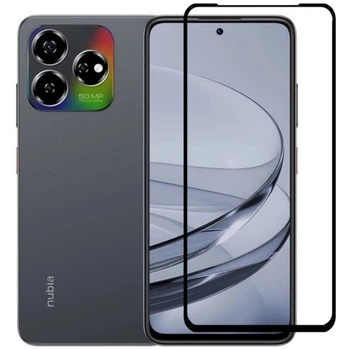 Защитное стекло LUX для Nubia V60 полная проклейка черный