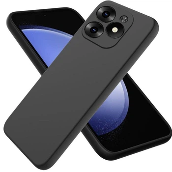 Чохол Fiji Full Soft Premium для Infinix Smart 8 (X6525) протиударний бампер з мікрофіброю Black