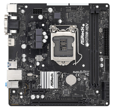Материнская плата ASRock H370M-HDV Socket 1151 mATX