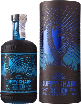 Ром Duppy Share XO 0.7 л 40% у подарунковій коробці (5060397380302)