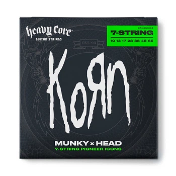Струны для гитары Jim Dunlop Heavy Core Korn Guitar Strings (10-65) (KRHCN1065-7)