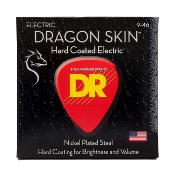 Струны для гитары DR Strings DRAGON SKIN Electric - Light Heavy (9-46) (DSE-9/46)