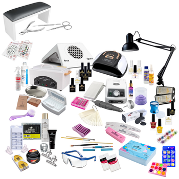 Manicure set від Designer Professional з лампою-фрезером-витяжкою і сухожиром