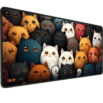 Игровая поверхность (Коврик для мышки) SHLab Chubbi Cats SHM-964 (70x30 см) (37882)