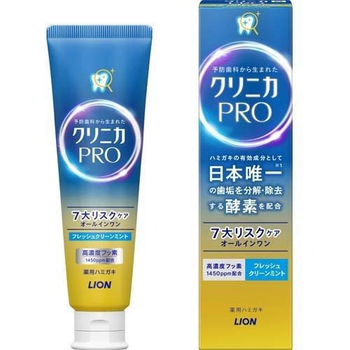 Зубна паста Lion Clinica PRO All-in-one Fresh Clean Mint 95 г (339038)