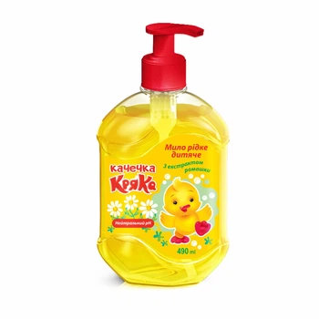 Мило рідке дитяче Качечка Кряка без аромату 490ml