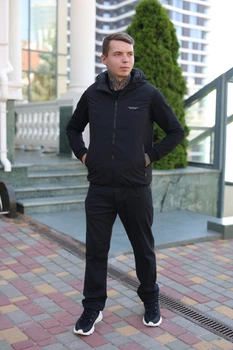 Жилет мужской Bihor двухсторонняя , 4XL, Черный