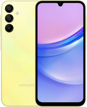 Мобільний телефон Samsung Galaxy A15 5G 4/128GB Yellow (SM-A156BZYDEUE)