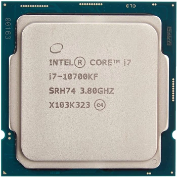 Процесор Intel Core i7 10700KF (CM8070104282437) (Socket 1200, 16T, 5 ГГц / 4.7 всі ядра /, Tray) Б/в