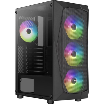 Корпус Aerocool Falcon Black без БЖ (Falcon-G-BK-v2) Без БП