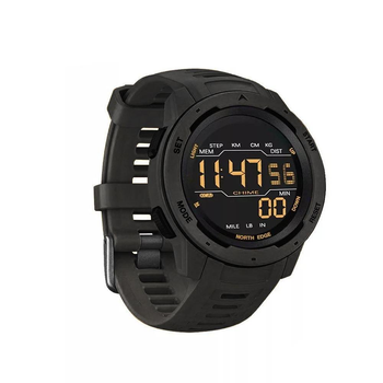 Мужские Цифровые Часы для Военных ВСУ NORTH EDGE Mars Black
