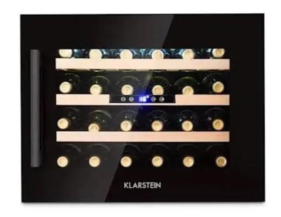 Вбудований винний холодильник Klarstein Vinsider 24 Onyx Edition 24 57 л чорний