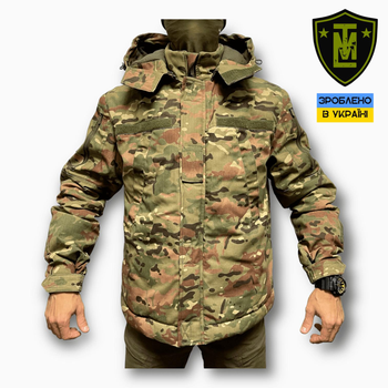 Куртка військова Lamica LMT Rip-Stop з підкладкою Fleece 2в1 MM14 XXXL Multicam