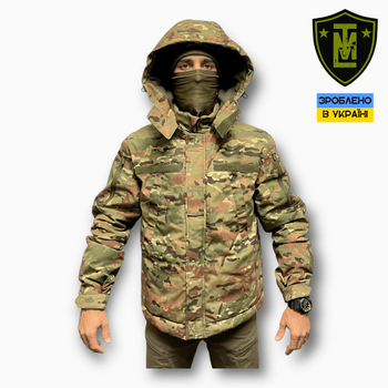 Куртка військова Lamica LMT Rip-Stop з підкладкою Fleece 2в1 MM14 XXXL Multicam