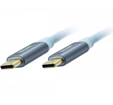 Кабель USB Supra USB3.2 C-C Blue 3m