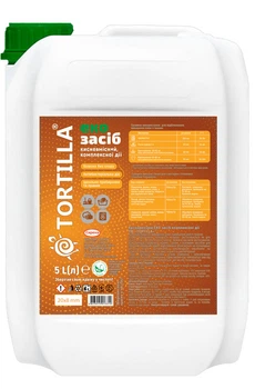 Еко кисневмісний засіб комплексної дії Tortilla Білизна без хлору 5 л ( 4823015913310 )